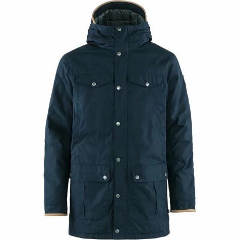 Fjallraven Greenland No. 1 Parka Budapest - Kék Kabát Kék OKL013285